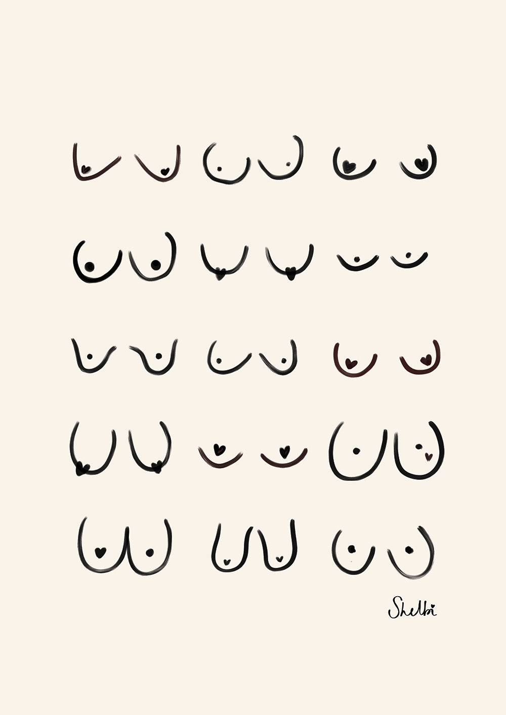 Boob Parade Black