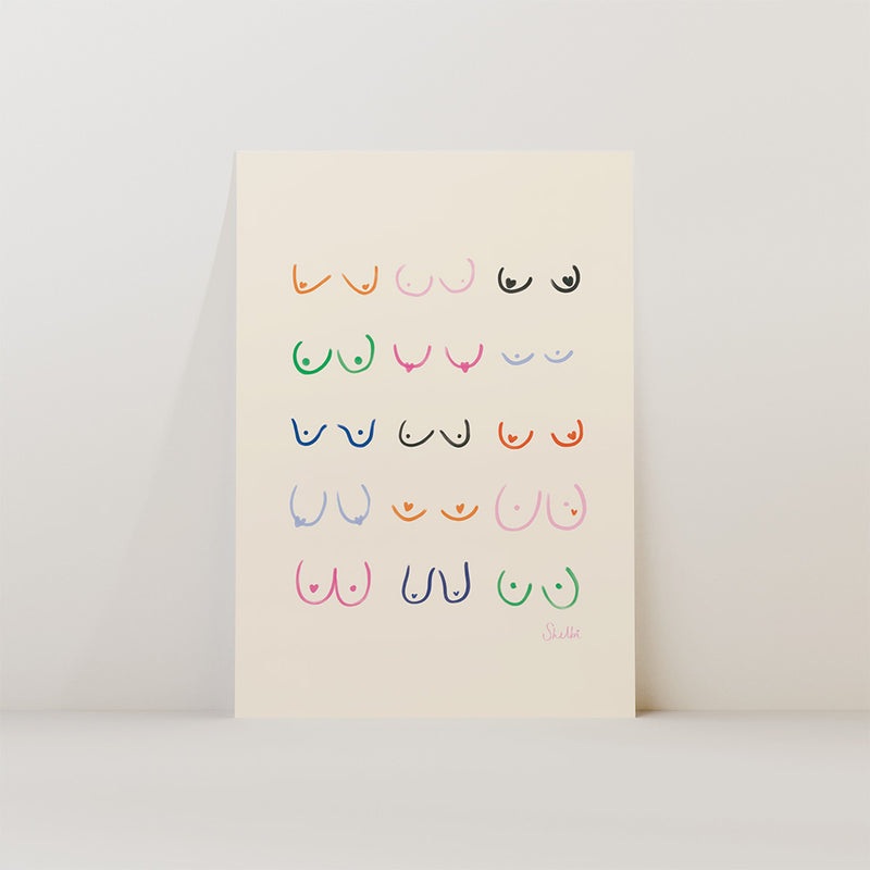 Boob Parade Rainbow